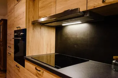 Cuisine ou kitchenette dans l'établissement Gîte SPA de la Hardt - Jacuzzi intérieur privé