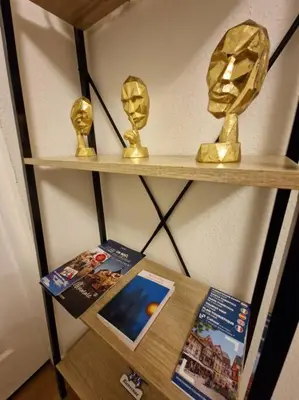 Bibliothèque dans l'appartement