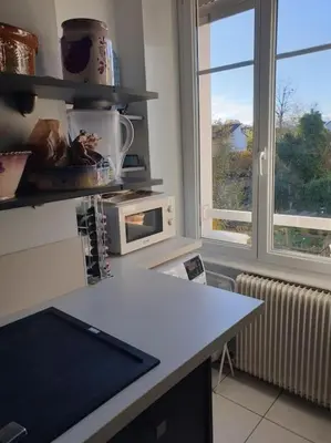 Cuisine ou kitchenette dans l'établissement Colmar St Joseph, 2 pièces