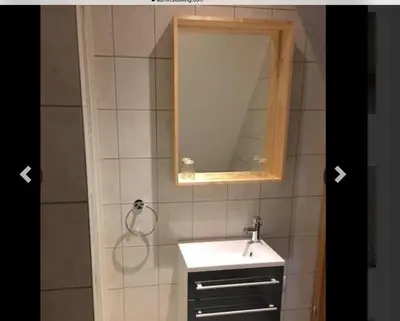 Salle de bains dans l'établissement Gite de l'Oncle Hansi