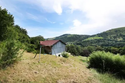 Paysage naturel près de la maison de vacances