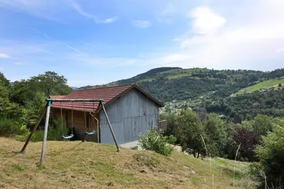 Paysage naturel près de la maison de vacances