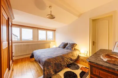 Un ou plusieurs lits dans un hébergement de l'établissement Maison de caractère à Chatenois