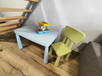 Coin salon dans l'établissement Gîte indépendant au calme 