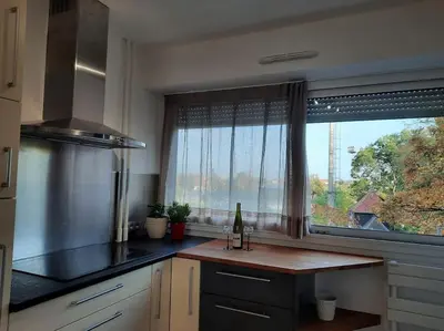 Cuisine ou kitchenette dans l'établissement Chez Alice