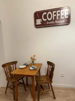 Plateau bouilloire dans l'établissement Le Petit Café - Centre ville, parking gratuit