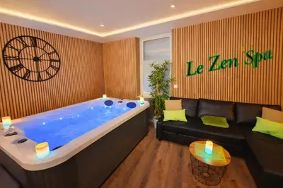 Plan de l'établissement ZEN SPA-4 Pers-Jacuzzi-Parking-Clim-Colmar