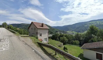 Paysage naturel près de la maison de vacances
