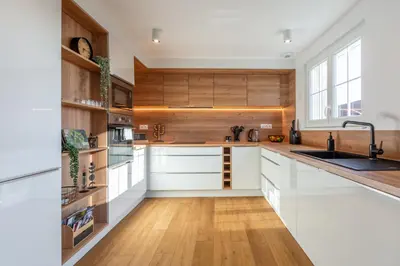 Cuisine ou kitchenette dans l'établissement Vignes & Tropiques - Terrasse - Wifi - Clim - Parking