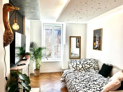 Coin salon dans l'établissement STUDIO AVENUE