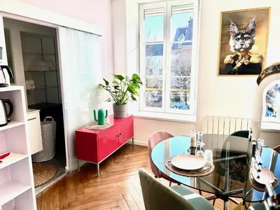 Coin salon dans l'établissement STUDIO AVENUE