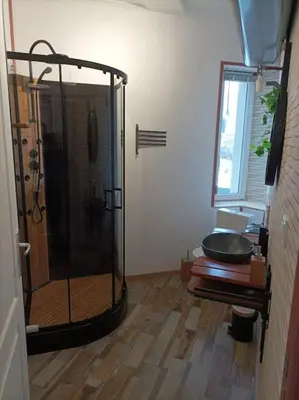 Salle de bains dans l'établissement Marguerite