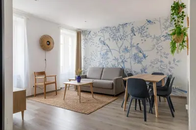 Coin salon dans l'établissement Travel Homes - Niffel 3 - Un havre de paix près du Parc
