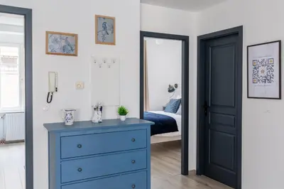 Un ou plusieurs lits dans un hébergement de l'établissement Travel Homes - Niffel 3 - Un havre de paix près du Parc