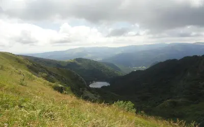 Paysage naturel près de la maison d'hôtes