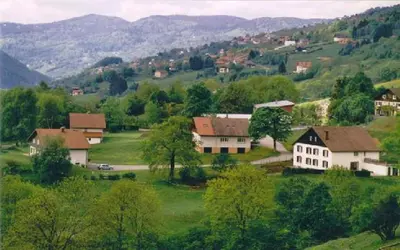 Paysage naturel près de la maison d'hôtes