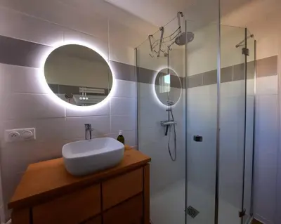 Salle de bains dans l'établissement Rooms 4 persons Kaysersberg