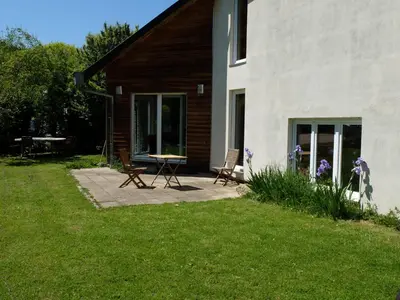 Jardin de l'établissement Le refuge aux Papillons
