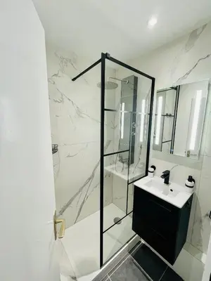 Salle de bains dans l'établissement Appartement centre historique