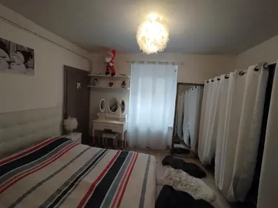 Un ou plusieurs lits dans un hébergement de l'établissement Charmant appartement de 3 pièces, Colmar