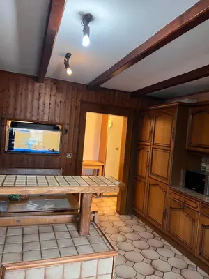 Cuisine ou kitchenette dans l'établissement Appartement duplex