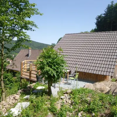 Paysage naturel près de la maison de vacances
