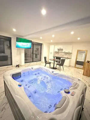 Plan de l'établissement Appartement cosy jacuzzi spa 70M2