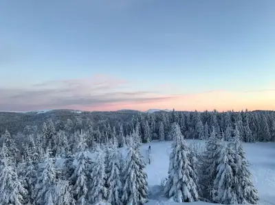 Paysage naturel près de l'appartement