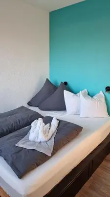 Un ou plusieurs lits dans un hébergement de l'établissement Dreamy Suite for Sunsetlovers