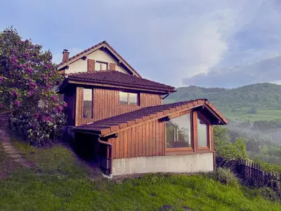 Paysage naturel près de la maison de vacances