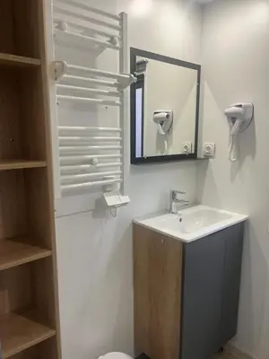 Salle de bains dans l'établissement CAMPING KAYSERSBERG