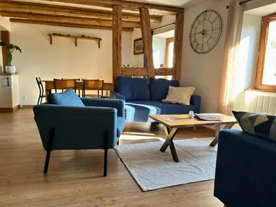 Coin salon dans l'établissement La p'tite maison