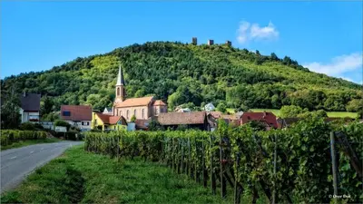 Vue générale sur la montagne ou vue sur la montagne depuis l'appartement