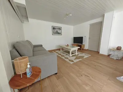 Télévision ou salle de divertissement dans l'établissement Appartement 