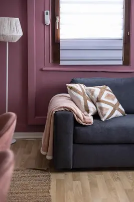 Coin salon dans l'établissement GRAND Gite Pomme d'Api et d'Amour-6 à 12 personnes