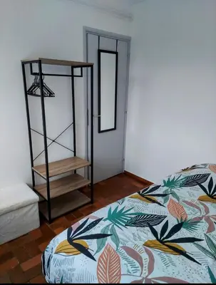 Un ou plusieurs lits dans un hébergement de l'établissement Gîte doux repos en campagne 10 min Colmar