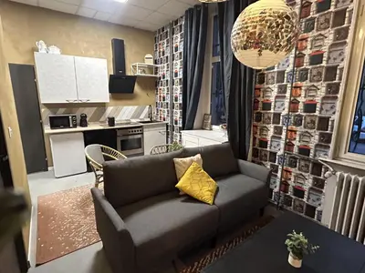 Cuisine ou kitchenette dans l'établissement LA MARIEFACTURE - Comme une Lettre à la Poste