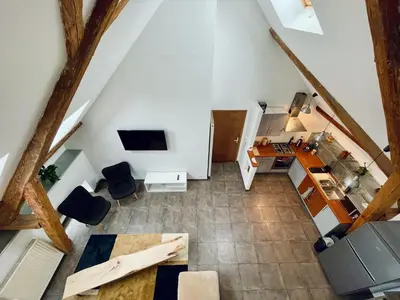 Plan de l'établissement Duplex + parking gratuit facile