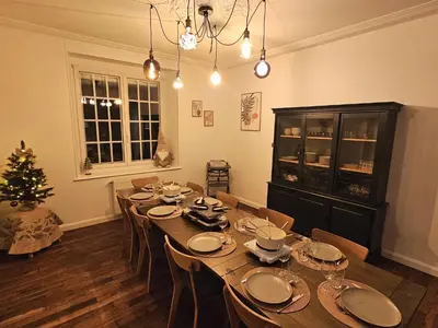 Coin salon dans l'établissement Maison Le Beauregard Bussang