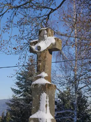 L'établissement Gîte du Pré au Miel en plein coeur de l'Alsace en hiver