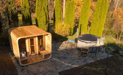 Plan de l'établissement Villa d'exception LA BELLE DES VOSGES 4 étoiles, bain nordique, sauna, billard etc
