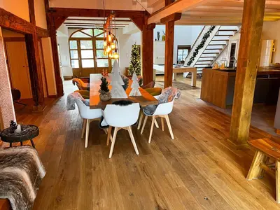 Plan de l'établissement Villa d'exception LA BELLE DES VOSGES 4 étoiles, bain nordique, sauna, billard etc