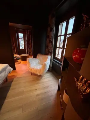 Coin salon dans l'établissement Palmaria