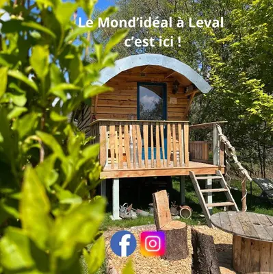 Plan de l'établissement La roulotte Le Mond'idéal à Leval