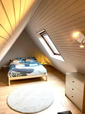 Un ou plusieurs lits dans un hébergement de l'établissement le duplex