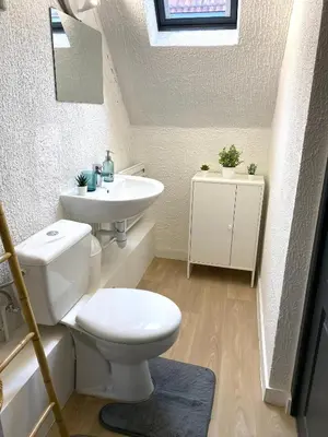 Salle de bains dans l'établissement le duplex