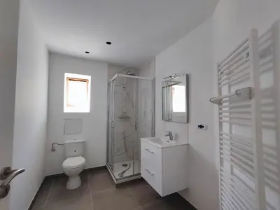 Salle de bains dans l'établissement #Lesgourmandises