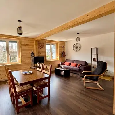 Appartement cosy avec jardin et barbecue