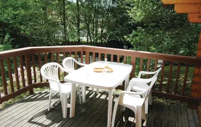 Balcon ou terrasse dans l'établissement Holiday Home Gotti - 08