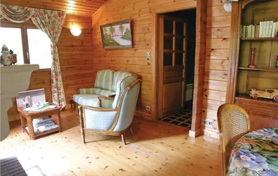 Coin salon dans l'établissement Holiday Home Gotti - 08